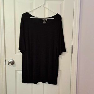Carole Little - Black top. Size 22W